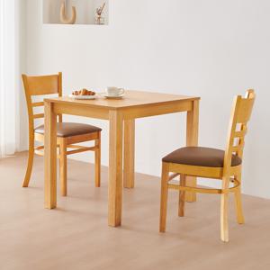 조이 모던 2인 식탁+의자 2 세트 DF919598