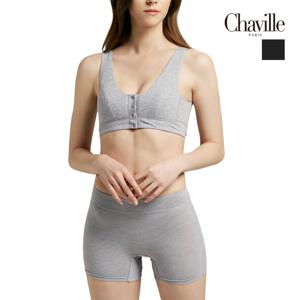 [트라이] 몸착 샤빌 버튼 브라팬티 세트