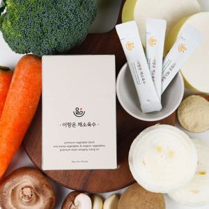 인공첨가물 ZERO 100% 국내산 채소  채소육수 1box(4g x 35포)