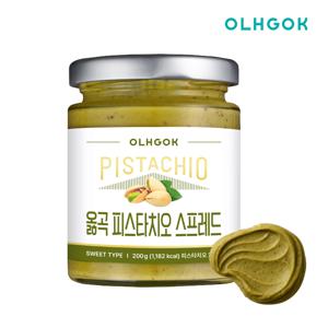 100% 구운 미국산 피스타치오 스프레드 200g 스위트 언스위트 국내제조 두바이초콜릿 베이킹 재료