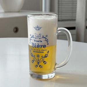 마메종 블루로즈 비어 글라스 360ml