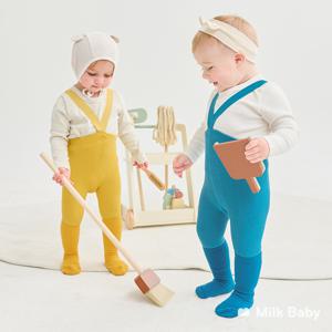 [정상가49,900원]멜빵골지무발베이비레깅스쫄바지