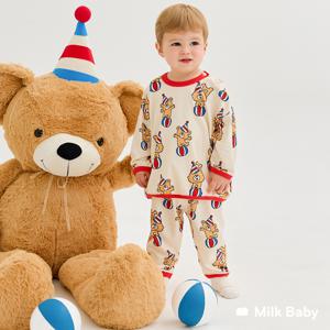 [정상가44,900원]스위머 삐에로곰돌 피치웜 유아 라운지웨어 실내복