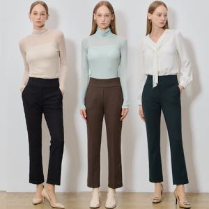 3SET (LeOT)] 퍼펙트핏 크레오라 기모 본딩팬츠 3종세트