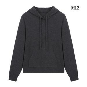 M12 25FW 여성 폭스울블렌디드 후드니트 3종