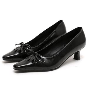 Haze 헤이즈 플라워 컷아웃 미들힐_4color 5cm