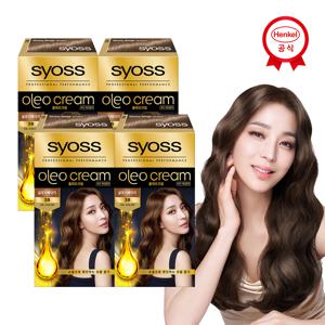 새치염색약 올레오 3B 글로시베이지 x4개