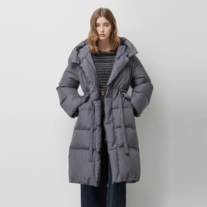 [최초가 698,000] 하이넥 후드 롱 패딩_SAPDE3561DG