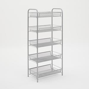 라키 철제 메쉬 5단 스탠드 선반 DF927273