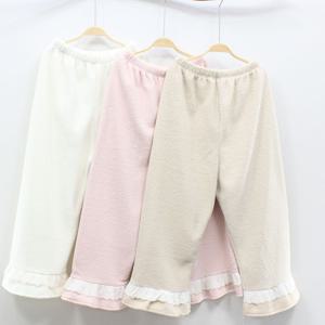 여성 델리 수면 레이스 파자마바지 [EM2123] 겨울 잠옷바지 수면바지 실내복 겨울잠옷 겨울바지