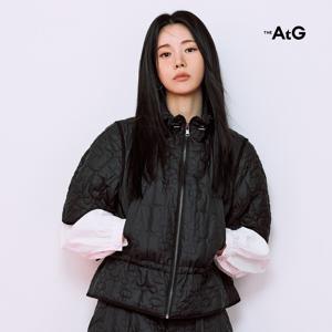 더엣지 25FW 메종 퀼팅 반팔자켓