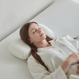 [1+1] 알러씰 텐셀 진드기차단 방수 땅콩 메모리폼 베개(낮은형) 44x22cm