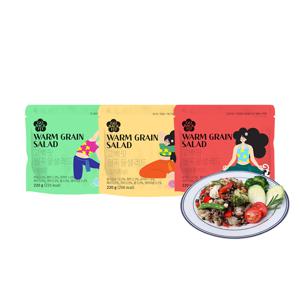 [고백핏] 웜곡물샐러드 3종 세트(각 1팩씩)