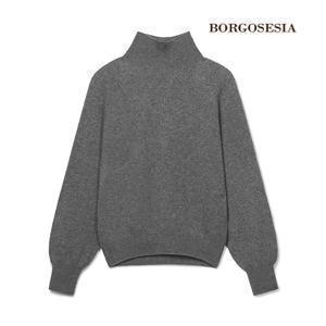 보르고세시아 25FW 캐시미어100 홀가먼트 터틀넥 풀오버