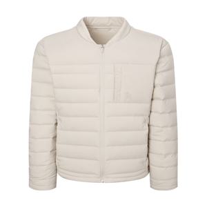 헤지스 골프 남성 [[24FW]] WPJU4D702I1 [가격인하][스테디셀러]솔리드 덕다운 패딩 점퍼 (BEIGE)