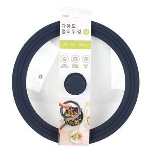 디디샵 다용도 멀티 냄비 프라이팬 뚜껑 28 30 32 멀티뚜껑 냄비뚜껑 웍뚜껑 만능 유리