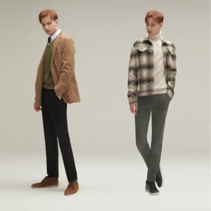 [1+1] 남성 벨벳 코듀로이 기모 본딩 팬츠 2종세트(CGBM)