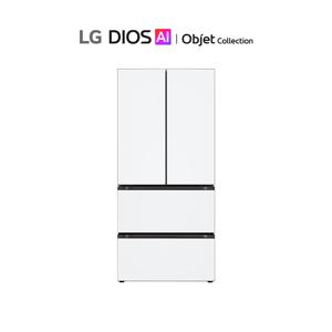 LG 디오스 AI 오브제 김치톡톡 4도어 김치냉장고491L Z495MQQ212