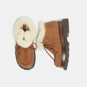 [정가 448,000원] 퍼리지 아웃도어 앵클 부츠 DG3CW25703BRN