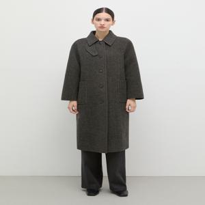 [쉬즈미스] 헤링본 발마칸 하이넥 코트 SWHCTP42020