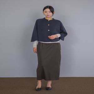 간절기 케이프 가디건