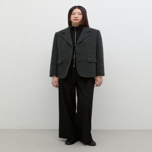 [쉬즈미스] 블랙라벨 울 블렌드 클래식 헤링본 자켓 SWHJKP44010