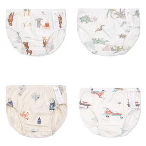 오가닉맘 23년가을신상남아삼각팬티4종세트