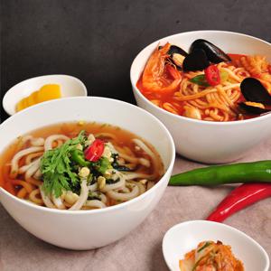 사누끼 우동&짬뽕&칼제비 10인분 세트