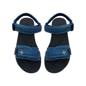 여성 데님 플랫폼 스포츠 샌들