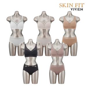 스킨핏 블랙라벨 더블 누디 브라팬티 10종