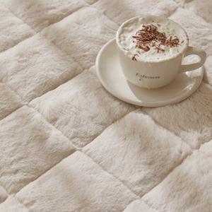 파우더슈가 장모 라셀 극세사 고정밴드 침대패드(SS/Q/K) 2종