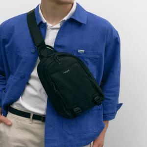 [코듀라] 블랙 US 코듀라 캐주얼 슬링백 JUBA5F452