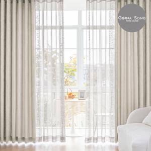 비즈 암막커튼+코디커튼 풀세트