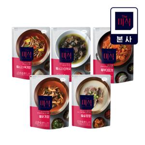 더미식 큰국물요리 5종 골라담기 (부대찌개, 닭개장, 소고기미역국, 설렁탕, 소고기육개장)