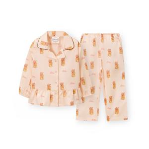 여아동 G201 루이베이시스트 긴소매 파자마 세트