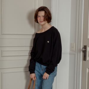 아노에틱 오프숄더 스웻셔츠_2컬러