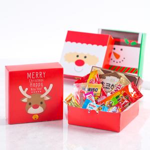 특별한 사각 간식상자  1입 크리스마스 간식 과자 단체선물 간식팩 어린이집 유치원 교회 구디백