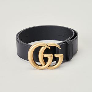 구찌 와이드 레더 벨트(400593 AP00T)