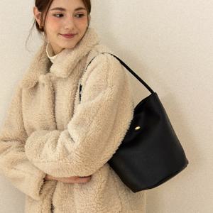 [아워호프] Barrel Tote Bag - Black [H25WT-AC014-BLA]