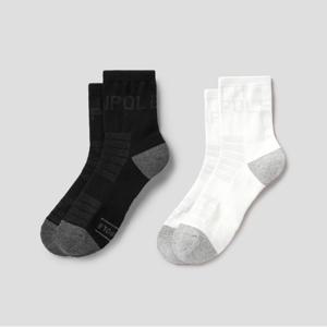 빈폴ACC(골프) 남성 로고 메쉬 미들삭스 2종 1택