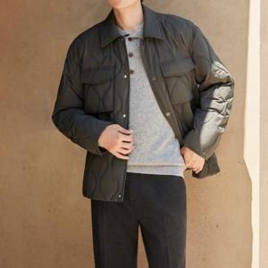 남성 퀼팅 카라 경량 점퍼 PHE4JP1351