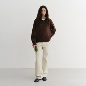 던스트 BRUSHED STRAIGHT JEANS CREAM_UDPA5D231CR