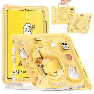 아이패드 프로6 5 4 3세대 11인치 스트랩거치대입체캐릭터케이스