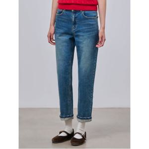 [24FW][Essential] 배기핏 데님 팬츠  네이비(BF4821E06R)