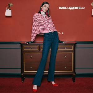 [최초가 99,000원] 울 블렌디드 라이크라 데님 컬렉션2SET