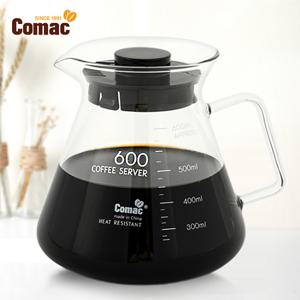 유리 커피서버 포트 드립주전자 600ml (G5) [커피서버,커피주전자,핸드드립주전자,드립주전자,드립서버,드립포트]