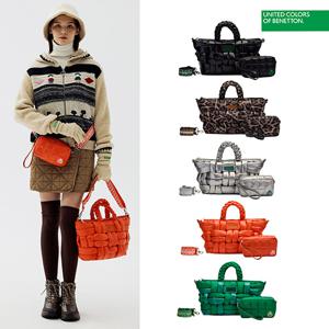 [BENETTON]베네통 정품 25FW 레제로 패딩 토트백 3종