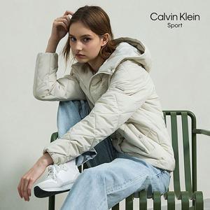 [Calvin Klein Sport]25FW 여성 4-Layer 후디 패딩 자켓