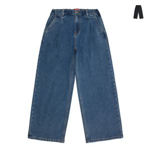 [주니어]IB 핀턱 스트레이트핏 데님 팬츠_IB53DP539