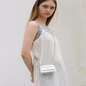 질 바이 질스튜어트 JLBA5F952SV [인기재입고][브레드]실버 체인 미니크로스백